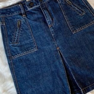 Denim skirt